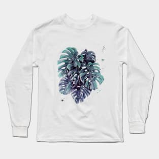 Monstera Leaves 14 Long Sleeve T-Shirt